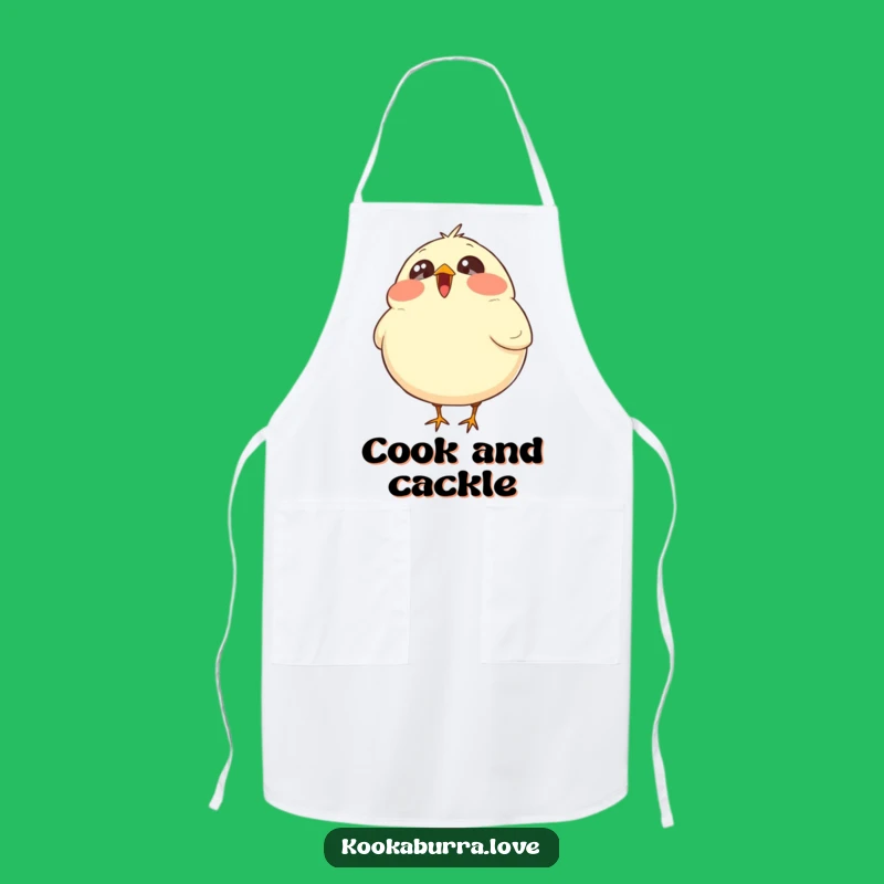 Funny Laughing Bird Apron: Cook with Joy and Giggles