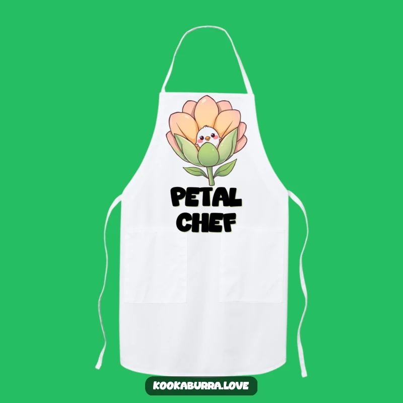Funny Shy Bird Apron: Cook with Gentle Flair