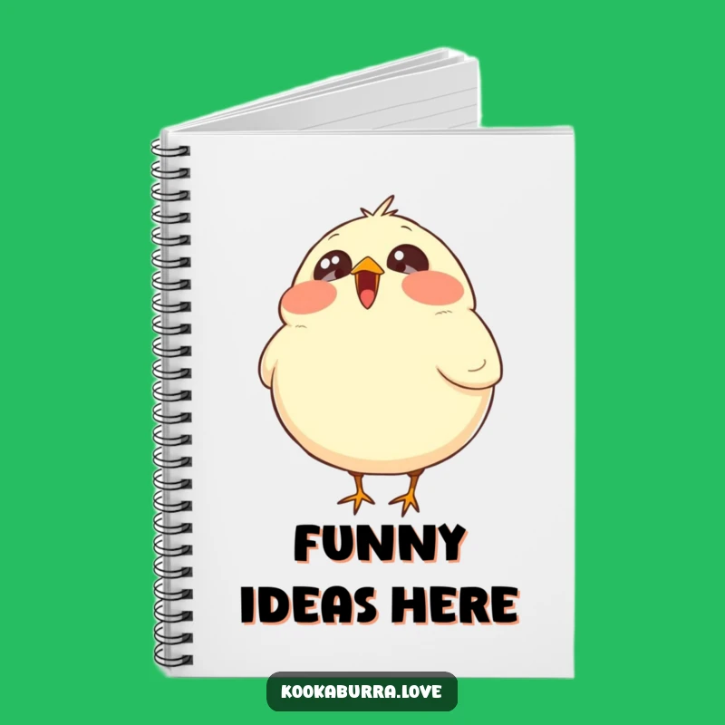 Funny Laughing Bird Notebook: Capture Your Funniest Thoughts