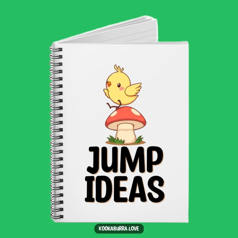 Funny Zippy Bird Notebook: Capture Energetic Ideas